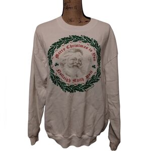 Vintage 1995 Irish Christmas Crewneck Sweatshirt Size L